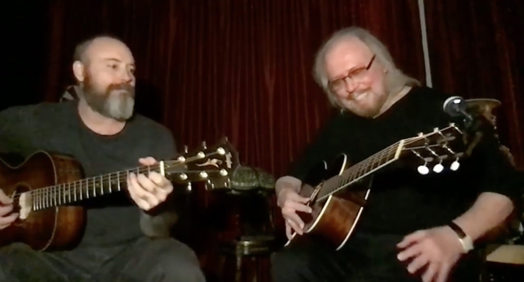 Bee Gees' Barry Gibb, Son Perform Acoustic 'Stayin' Alive' - Best ...