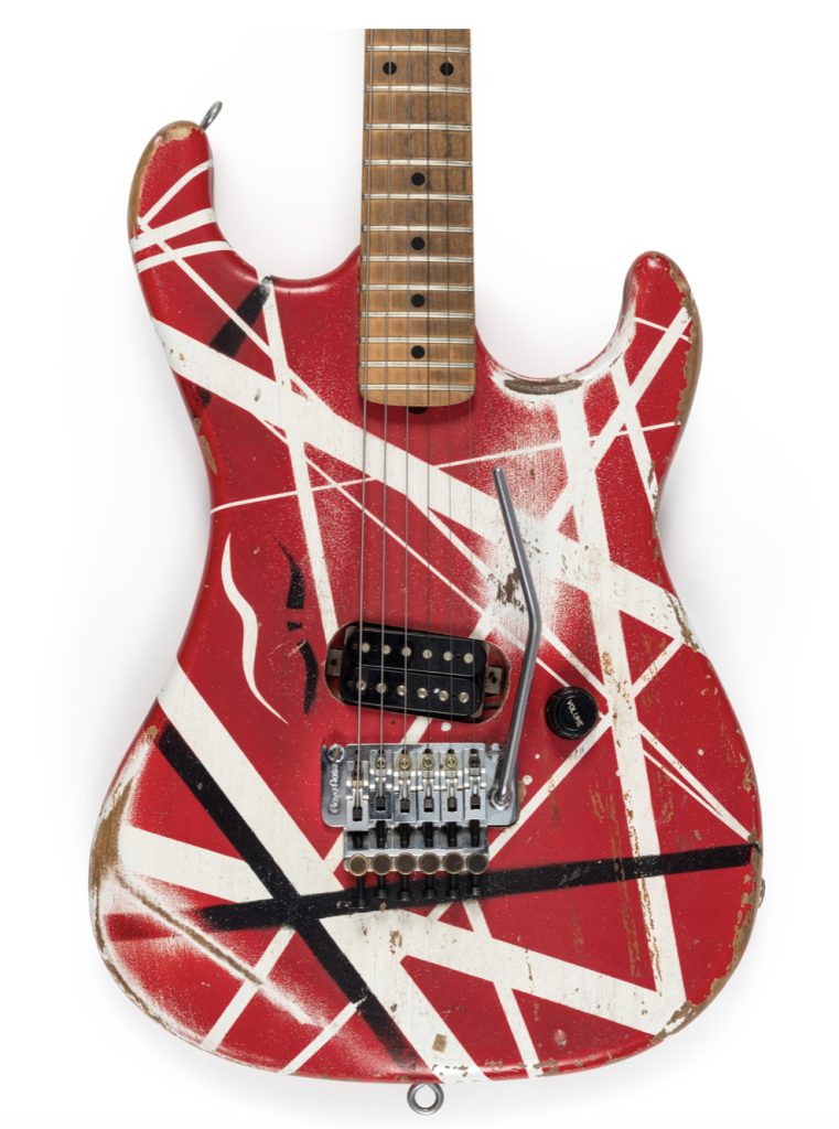 Eddie Van Halen 'hot For Teacher' Guitar Sells For $3.9 Million At 